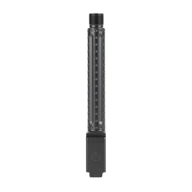 Ballistic Advantage Glock 17 Gen 5 Threaded Barrel Black Stainless with Bomber Fluting