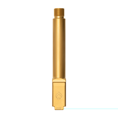 Ballistic Advantage Glock 19 Threaded Barrel Gold 416R Stainless PVD Finish