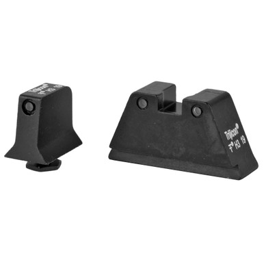 Trijicon Suppressor Height Night Sights for Glock 9mm - alternate angle