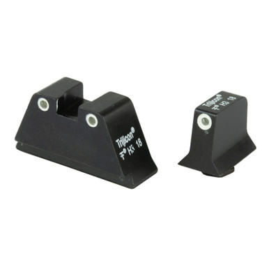 Trijicon Suppressor Night Sights for Glock 10mm – alternate angle showing suppressor-height profile