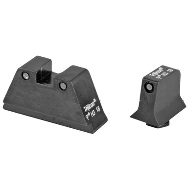Trijicon Glock 20 suppressor-height night sights rear and front set
