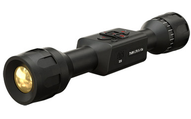 ATN Thor LTV 5-15x 320x240 Thermal Rifle Scope mounted view