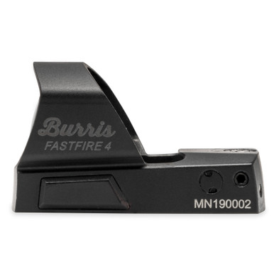 Burris FastFire IV Multi-Reticle Matte Red Dot Sight – side profile view