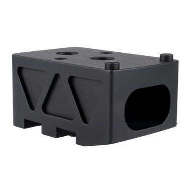Trijicon RMR Accessory Ring Plate for Q-LOC Hi Mount in matte black anodized finish