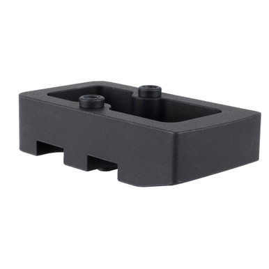 Trijicon RMRcc Accessory Ring Plate for Q-LOC Medium mount in matte black anodized finish