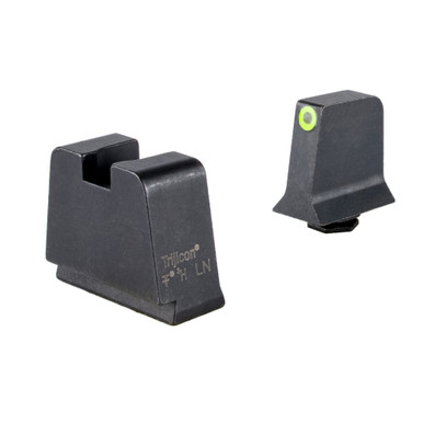 Trijicon Suppressor Night Sights for Glock 42 Green Tritium 3-Dot front and rear sight set