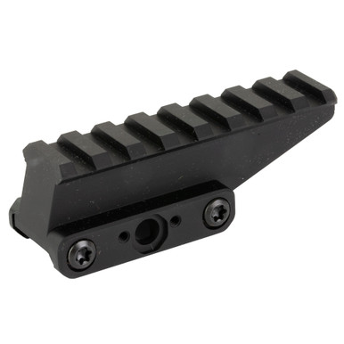 Unity Tactical FAST Absolute Riser in black — front angle view