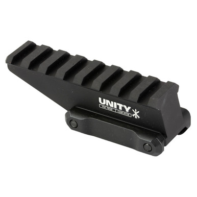 Unity Tactical FAST Absolute Riser — side profile showing rail grabber mount