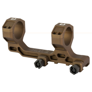 Badger Ordnance C1 Modular Mount 30mm 1.70 inch Tan - side profile detail