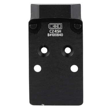 C&H Precision CZ P10 RMR/SRO/Holosun Adapter Plate – front view