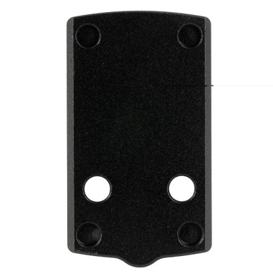 C&H Precision adapter plate underside showing stainless steel hardware and machined surface