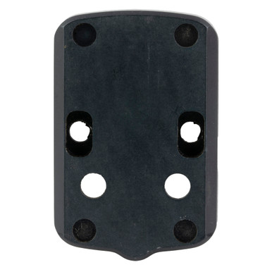C&H Precision Weapons Glock 43X 48 MOS optic adapter plate - alternate angle showing mounting hardware