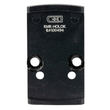 C&H Precision Weapons RMR to Holosun 407K 507K Adapter Plate front view