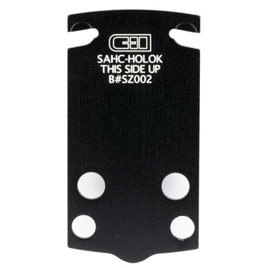 C&H Precision Weapons Springfield Hellcat to Holosun 407K 507K adapter plate front view