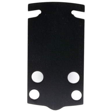 C&H Precision Weapons Hellcat Holosun K adapter plate alternate angle showing mounting hardware