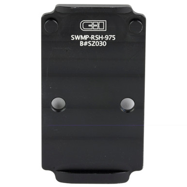 C&H Precision Weapons M&P M2.0 CORE Adapter Plate for Trijicon RMR SRO Holosun - front view