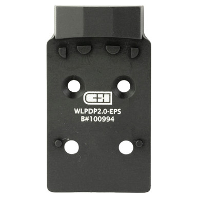 C&H Precision Walther PDP 2.0 EPS Adapter Plate - Front View