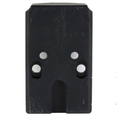 C&H Precision Weapons Walther PDP adapter plate — angle view showing mounting hardware