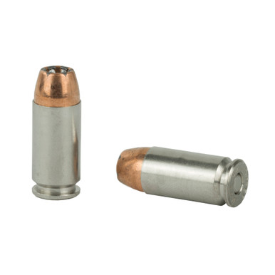 Speer Gold Dot 40 S&W 180 Grain hollow point bullets close-up detail