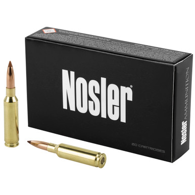 Nosler 6.5 Creedmoor 120 Grain Ballistic Tip ammunition box front view