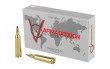 Nosler 22-250 Remington 55gr Flat Base Tipped ammunition box front view