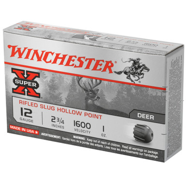 Winchester Super-X 12 Gauge Rifled Slug Shell Detail