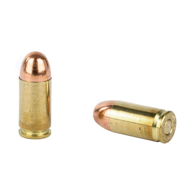 PMC Bronze 380 ACP FMJ Ammunition - Box and Cartridge Detail