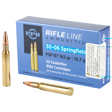 PRVI PARTIZAN 30-06 SPRINGFIELD - 165 GR - PSP - 20 RDS/BOX