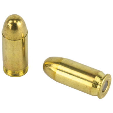 Remington UMC 45 ACP FMJ cartridges close-up showing brass case and bullet