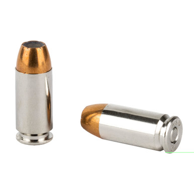 SIG SAUER V-Crown 40 S&W JHP bullet detail and cartridge close-up
