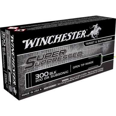 WINCHESTER 300 BLK - 200 GR - OT - 20 RDS/BOX