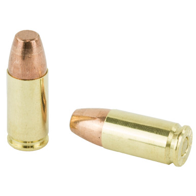 Winchester Super Suppressed 9mm ammunition rounds and box detail