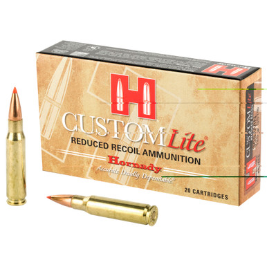 Hornady Custom Lite 308 Win 125 Grain SST 20-Round Box