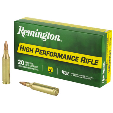 Remington High Performance Rifle 243 Win 80 Grain PSP ammunition box