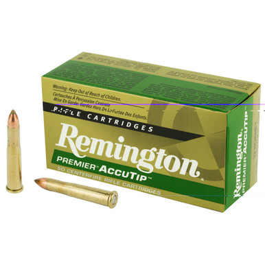 Remington 22 Hornet 35 Grain AccuTip-V Varmint Rifle Ammunition Box