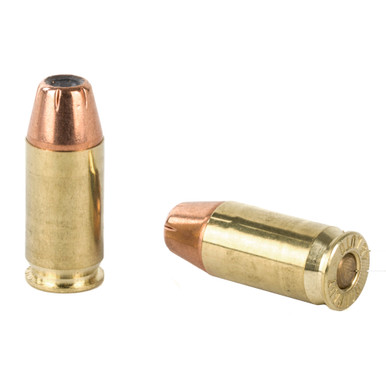 Hornady American Gunner 45 ACP XTP hollow point bullet close-up