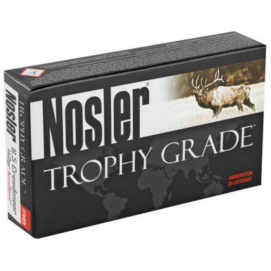 Nosler AccuBond 6.5 Creedmoor 140gr Cartridge Close-Up