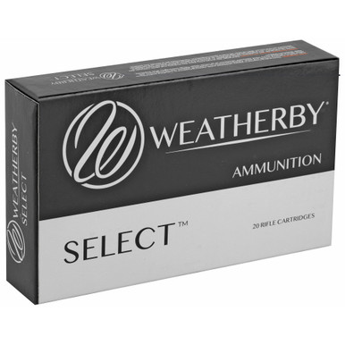 Weatherby 300 WBY Mag 180gr SP cartridges displayed alongside box