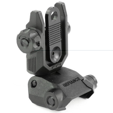 KRISS USA Rear Flip Sight Poly – deployed aperture view