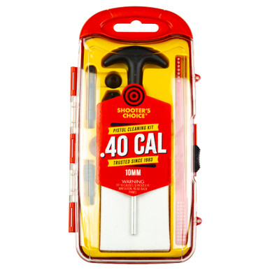 SHOOTER'S CHOICE - CLEANING KIT - 40 CAL