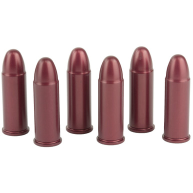 A-Zoom .44 Special Snap Caps 6-pack solid aluminum training rounds