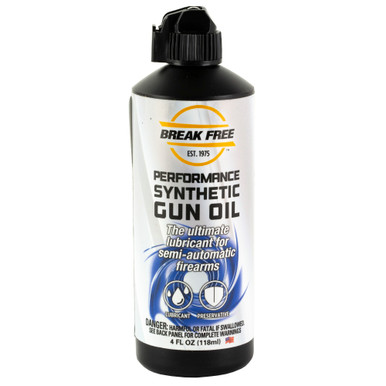 BreakFree CLP 4 oz Gun Cleaner Lubricant Protectant bottle