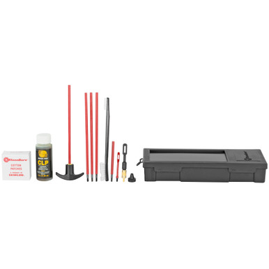 Kleen-Bore SAF-T-CLAD Universal Cleaning Kit – full kit contents displayed