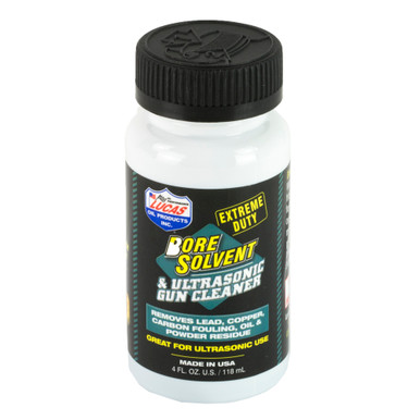 Lucas Extreme Duty Bore Solvent 4 oz non-aerosol bottle