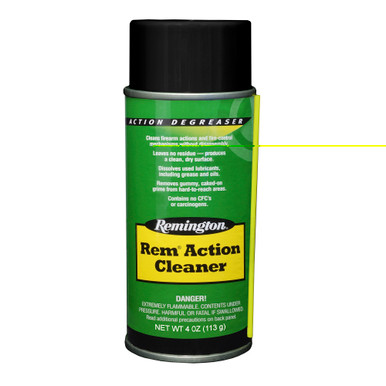 Remington Rem Action Cleaner 4 oz aerosol can