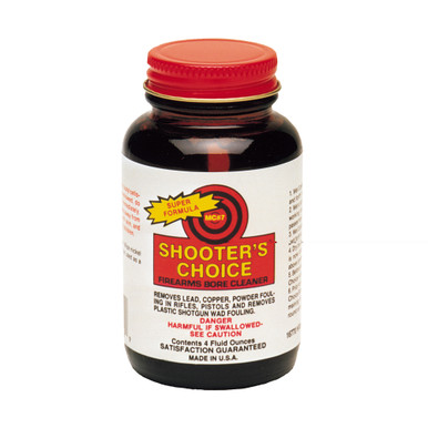 SHOOTER'S CHOICE - BORE CLEANER - NON-AEROSOL - 4 OZ