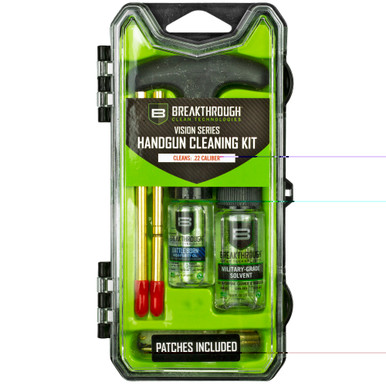 BREAKTHROUGH CLEAN TECHNOLOGIES - CLEANING KIT - .22 CAL