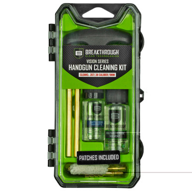 BREAKTHROUGH CLEAN TECHNOLOGIES - CLEANING KIT - 357/38/9MM