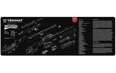 TekMat Mossberg Mat close-up showing diagram detail and surface texture