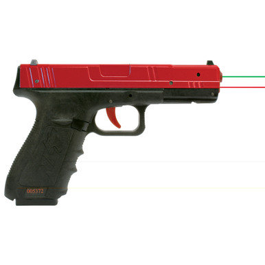 NextLevel Training SIRT 110 PRF Pistol with Green and Red Laser - Right Side View
